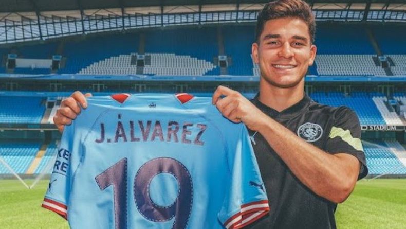 El delantero y una nueva etapa: Manchester City.