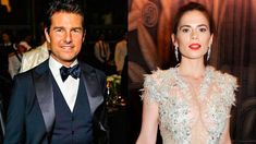 Tom Cruise y Hayley Atwell Tom Cruise y Hayley Atwell