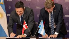 Argentina y Dinamarca firmaron una carta por la compra de 24 aviones de combate F16.