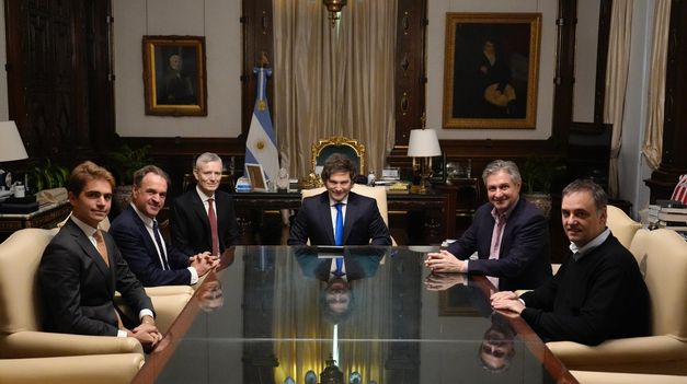 El jefe de Estado recibió a Pierpaolo Barbieri.