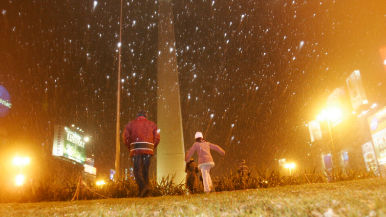 ¿Puede volver a nevar en Buenos Aires?
