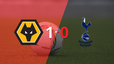 apretada victoria de wolverhampton frente a tottenham