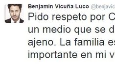 El pedido de Benjamín Vicuña en medio de su crisis con Pampita El pedido de Benjamín Vicuña en medio de su crisis con Pampita