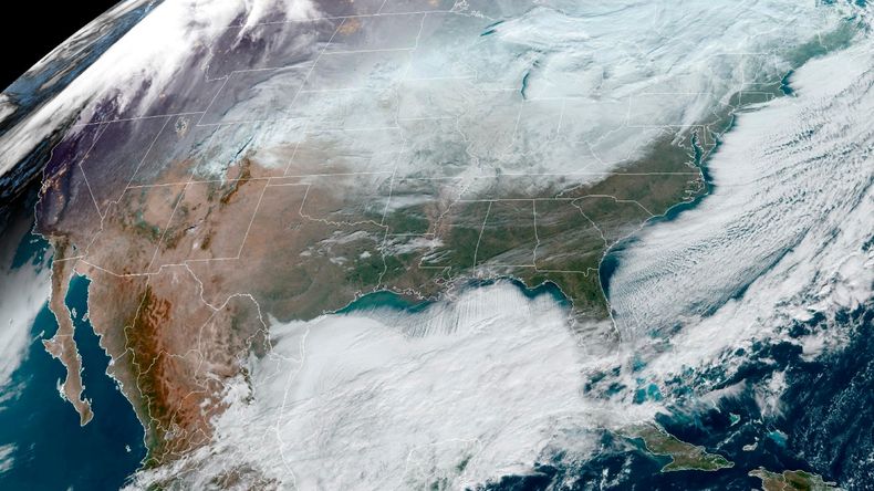 EEUU en alerta po una tormenta gigamtesca. Imagen de archivo.