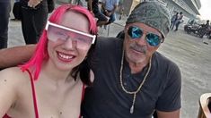 Alfa y su novia de 20 años, Delfina Wagner. Alfa y su novia de 20 años, Delfina Wagner.