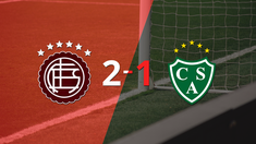leandro diaz ayudo con doblete a lanus en victoria frente a sarmiento