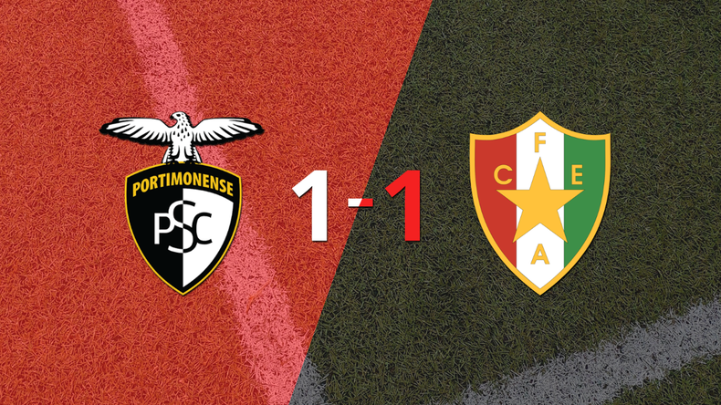 Portimonense no pudo en casa ante Estrela Amadora y empataron 1-1