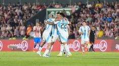 De Paul, Enzo Fernández y Lautaro Martínez en Paraguay. De Paul, Enzo Fernández y Lautaro Martínez en Paraguay.