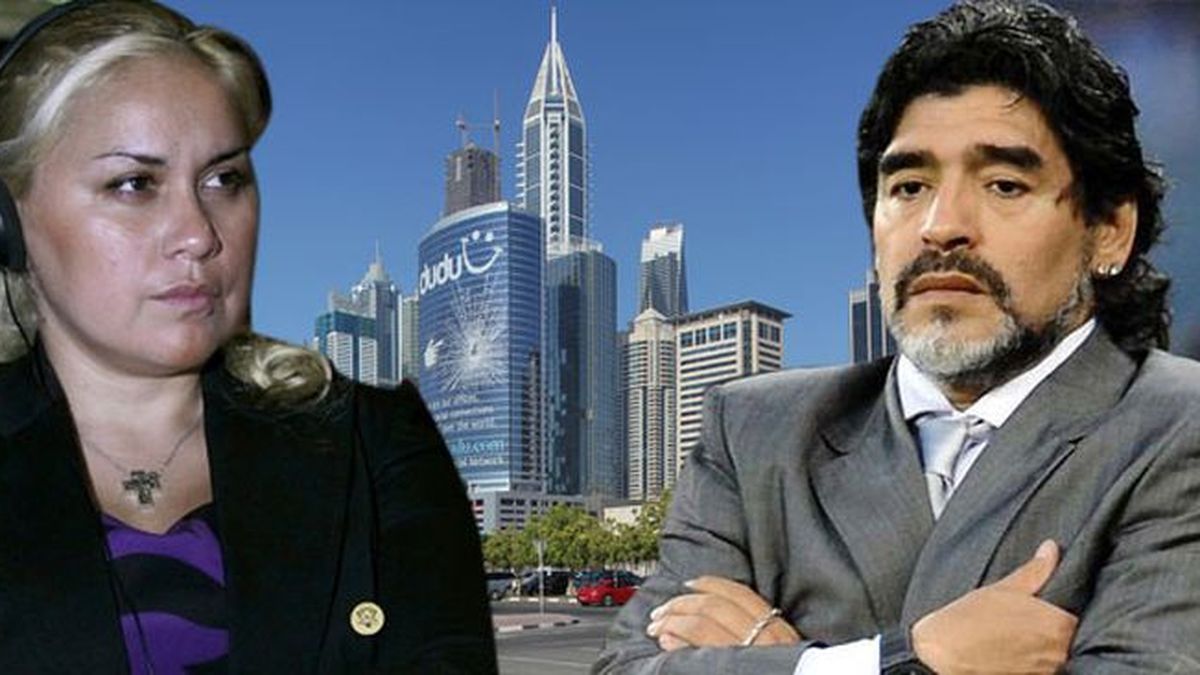 El Reencuentro Secreto Entre Verónica Ojeda Y Diego Maradona En Dubai