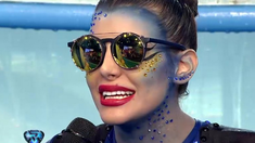 Charlotte Caniggia se disfrazó de Dory para el aquadance. Charlotte Caniggia se disfrazó de Dory para el aquadance.