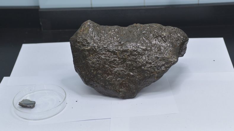 La Aduana frenó el ingreso al país de un meteorito de contrabando