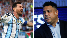 El brasileño elogió a Messi.