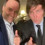 Manuel Adorni y Javier Milei. Manuel Adorni y Javier Milei.