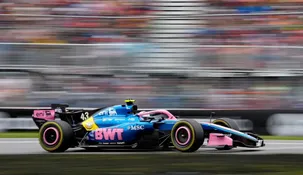 Franco Colapinto corriendo el GP de Canadá. Franco Colapinto corriendo el GP de Canadá.