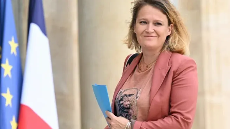 La ministra francesa Olivia Grégoire está a cargo de las Pymes