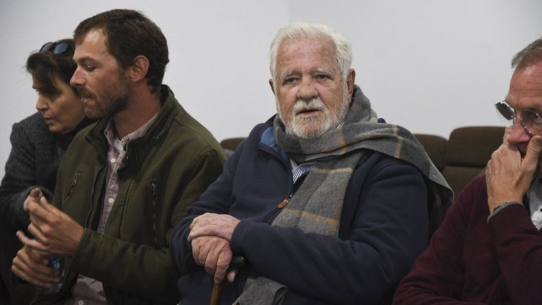 El viudo Jorge Carrascosa presenció el alegato del fiscal.