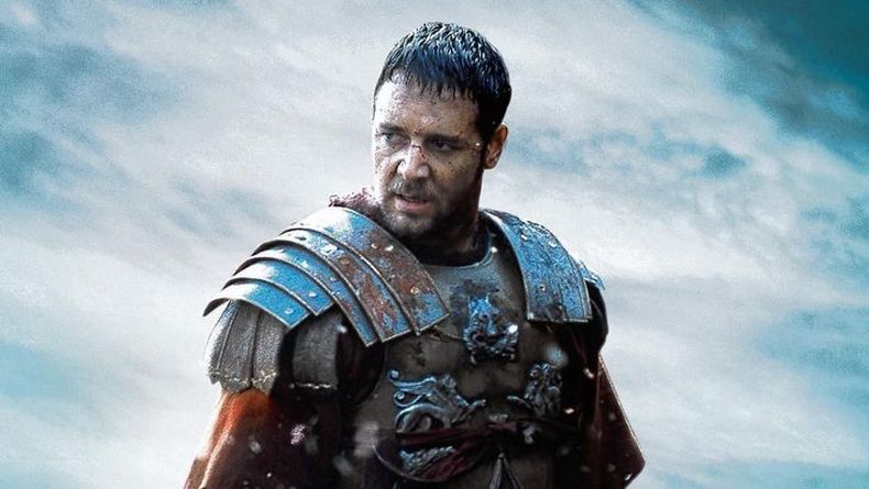 Russell Crowe en Gladiador (2000)