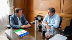 Alberto Weretilneck y Lisandro Catalán.