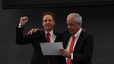 Brito es el segundo presidente más joven de la historia de River.