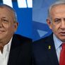 Gadi Eisenkot y Benjamin Netanyahu.&nbsp;