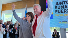 Patricia Bullrich y Gerardo Milman buscan un lugar en la lista de La Libertad Avanza en la Provincia.