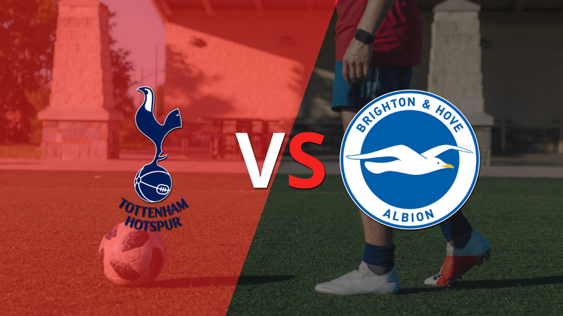 Tottenham sacó los 3 puntos en casa al vencer 2-1 a Brighton and Hove
