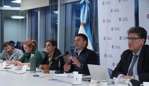 Reunión del bloque radical en la Cámara de Diputados.&nbsp;