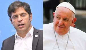 Axel Kicillof se reunirá con el papa Francisco.
