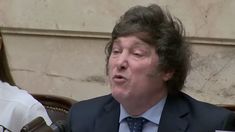 Javier Milei estuvo ausente al momento de llevarse a cabo la votación.&nbsp;