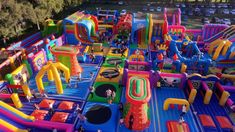 Buenos Aires suma desde enero el inflable más grande de Argentina, con 1600 m² de superficie recreativa.