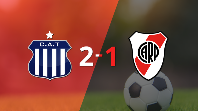 Doblete de Rodrigo Garro guió el triunfo de Talleres sobre River Plate