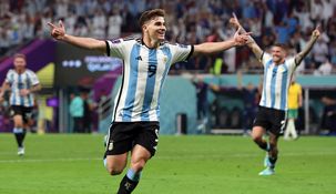 Julián Álvarez elogió a Lionel Messi y recordó la conquista en el Mundial Qatar 2022.