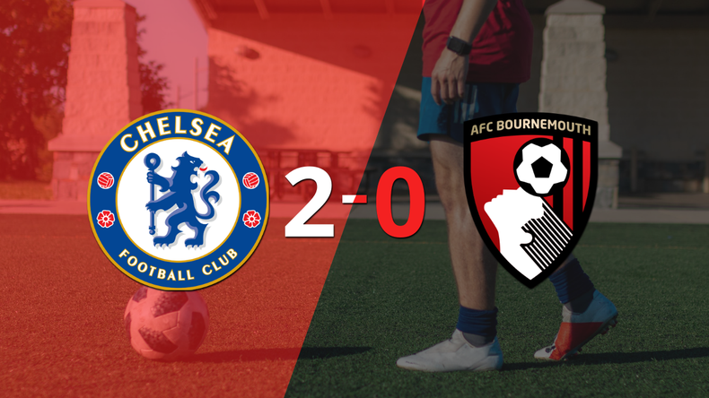 Con dos goles, Chelsea se impuso a Bournemouth en el estadio Stamford Bridge
