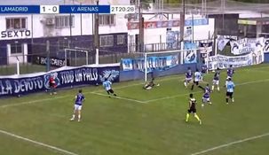 Insólito gol le convalidaron a Victoriano Arenas.