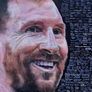 El imponente mural en homenaje a Lionel Messi en Berazategui. El imponente mural en homenaje a Lionel Messi en Berazategui.