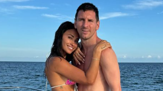 La familia Messi mostró cómo pasan sus días en las playas de Miami.