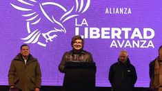 El presidente Milei, durante el cierre de campaña en Moreno. El presidente Milei, durante el cierre de campaña en Moreno.