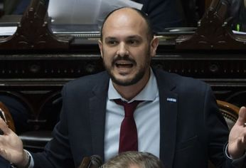 Santiago Santurio, diputado de La Libertad Avanza. Santiago Santurio, diputado de La Libertad Avanza.