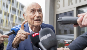 Joseph Blatter, expresidente de FIFA. Joseph Blatter, expresidente de FIFA.