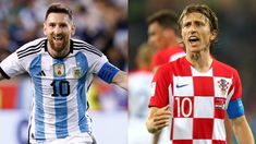 Messi y Modric, frente a frente por la final. Messi y Modric, frente a frente por la final.