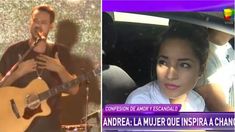 Andrea, la mujer que expuso Chano Charpentier: No está bueno que me haya nombrado; me complicó Andrea, la mujer que expuso Chano Charpentier: No está bueno que me haya nombrado; me complicó