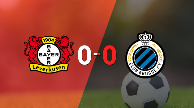 No hubo goles en el empate entre Bayer Leverkusen y Club Brugge