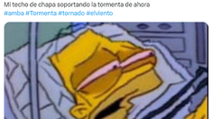 Los usuarios de las redes sociales se expresaron por el temporal. Los usuarios de las redes sociales se expresaron por el temporal.