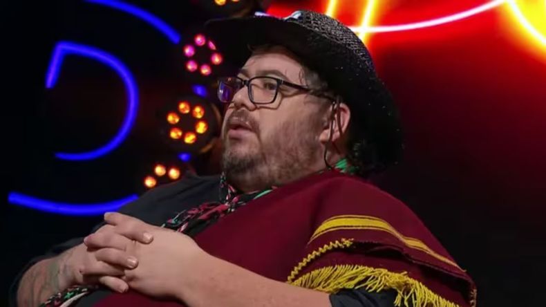El Gaucho de Cuestión de Peso se ganó el cariño de la audiencia por su historia de vida.