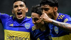 Cavani celebrando el gol en las semifinales de la Copa Libertadores ante Palmeiras. Cavani celebrando el gol en las semifinales de la Copa Libertadores ante Palmeiras.