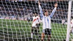 El gol de Gareca que le daría la clasificación a Argentina. El gol de Gareca que le daría la clasificación a Argentina.