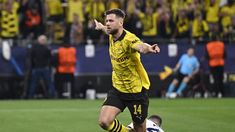 Nicklas Fullkrug convirtió el gol del triunfo para Borussia. Nicklas Fullkrug convirtió el gol del triunfo para Borussia.