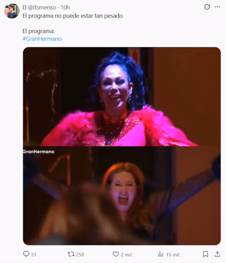 Los mejores memes de la final de Gran Hermano Generación Dorada. 
