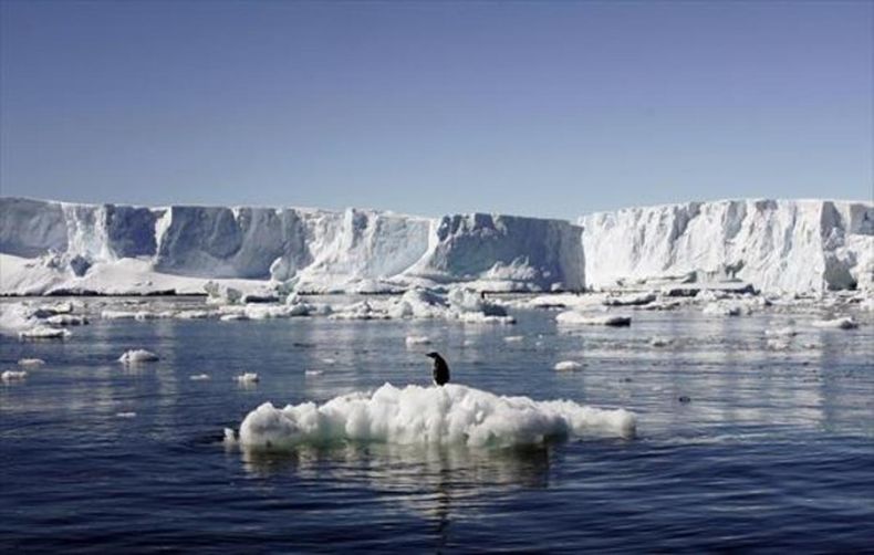 Cambio climático: el hielo antártico del Polo Sur alcanzó su mínimo histórico