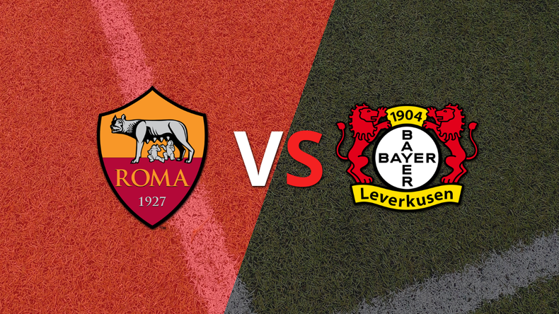Bayer Leverkusen se impone 0-2 en la ida ante Roma